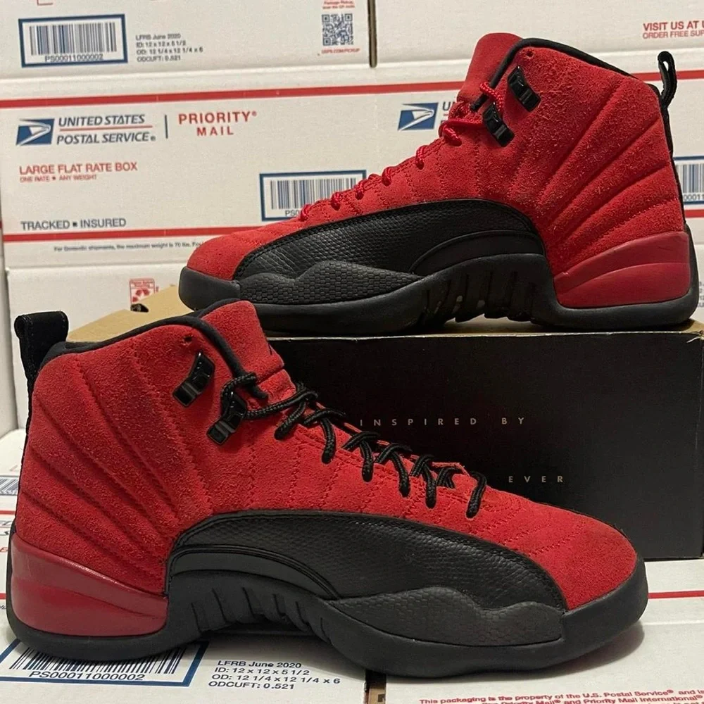 Nike Air Jordan 12 Retro “Reverse Flu Game” 2020 Sneakers shoes streetwear hype